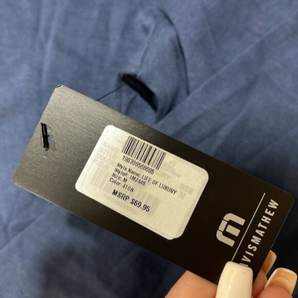 Travis Mathew Men's Life of Luxury Long Sleeve Golf T-Shirt - Picture 6 of 10